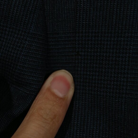 Brooks Brothers 100% Wool 2-Piece Suit 42R Navy Check Made in USA As-Is - Picture 12 of 15